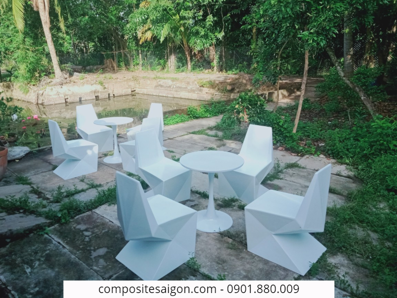 bàn ghế composite giá rẻ tại HCM