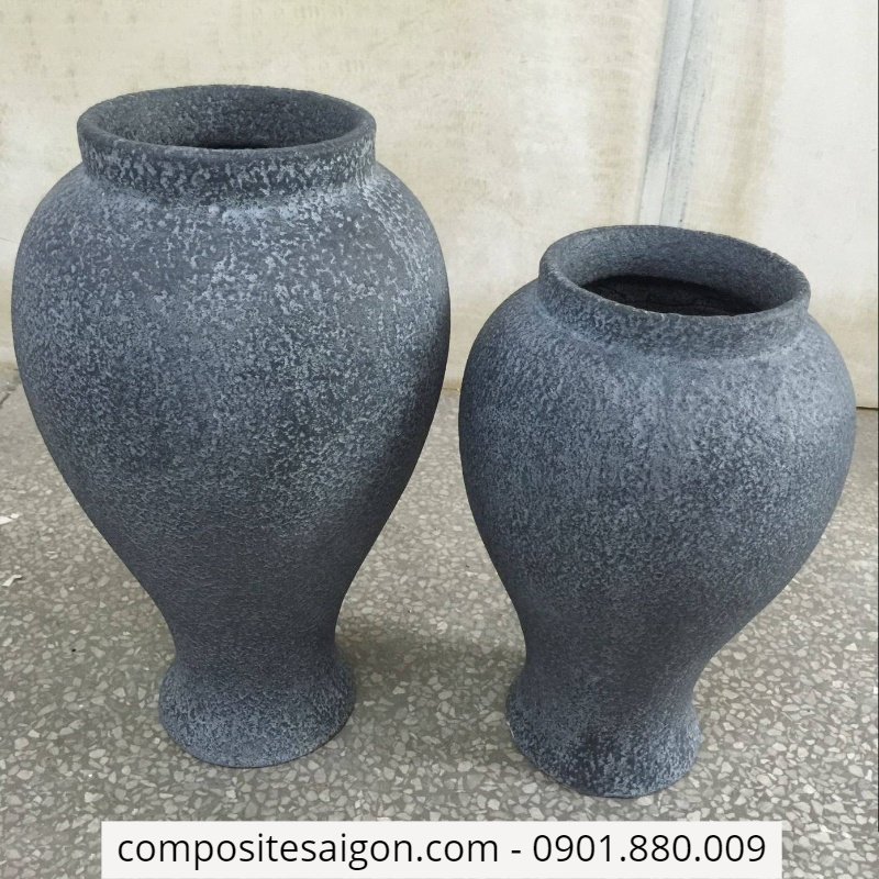 chậu hoa composite cao cấp