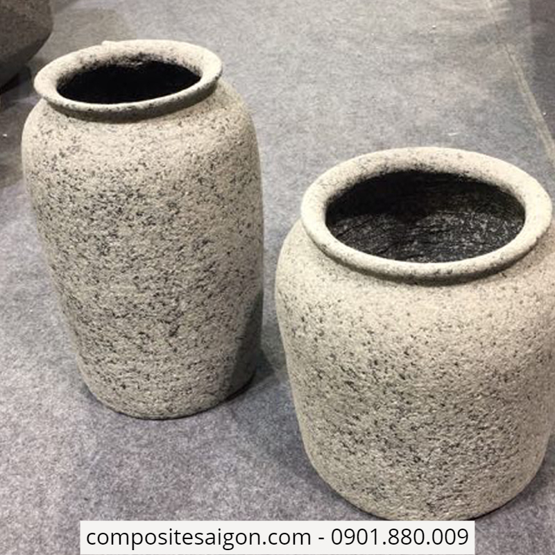 chậu hoa composite cao cấp