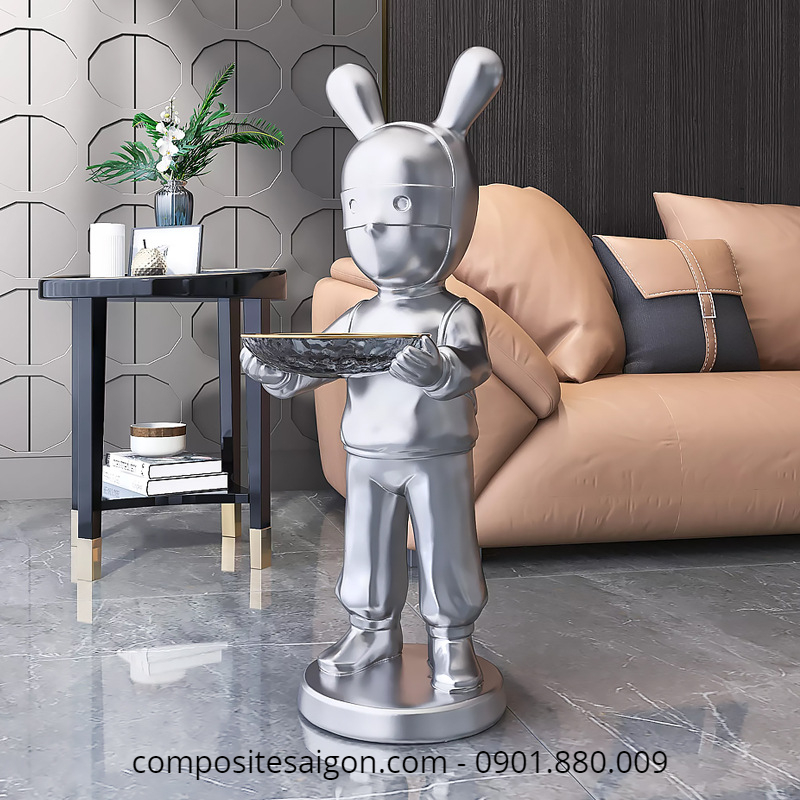 Mô Hình Trái Tim Robot Bằng Composite Cao Cấp