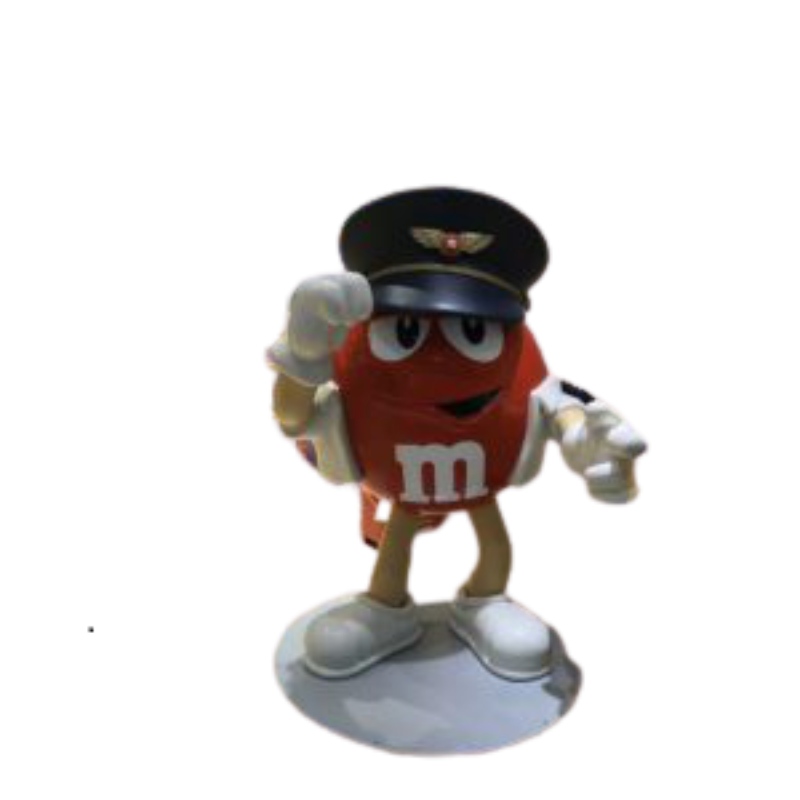 Mô hình mascot kẹo mm bằng xốp mút giá tốt số 1